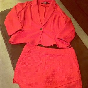 2pc skort and blazer